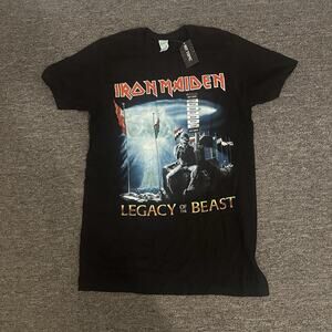 IRON MAIDEN Legacy of Beast 2019 North America Tour T-Shirt Men's Medium
